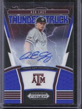 2020 Panini Prizm Draft Picks #TH-2 Asa Lacy Thunderstruck Blue Auto #/50