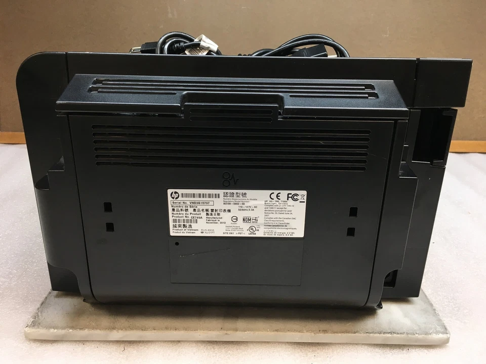 HP LaserJet P1606DN Workgroup Printer 5.5k Pg Ct & Toner *Missing Paper Holder* - Image 4 of 4