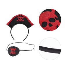  Mini Casquette Accessoires De Pirates Costume Déguisements D'Halloween