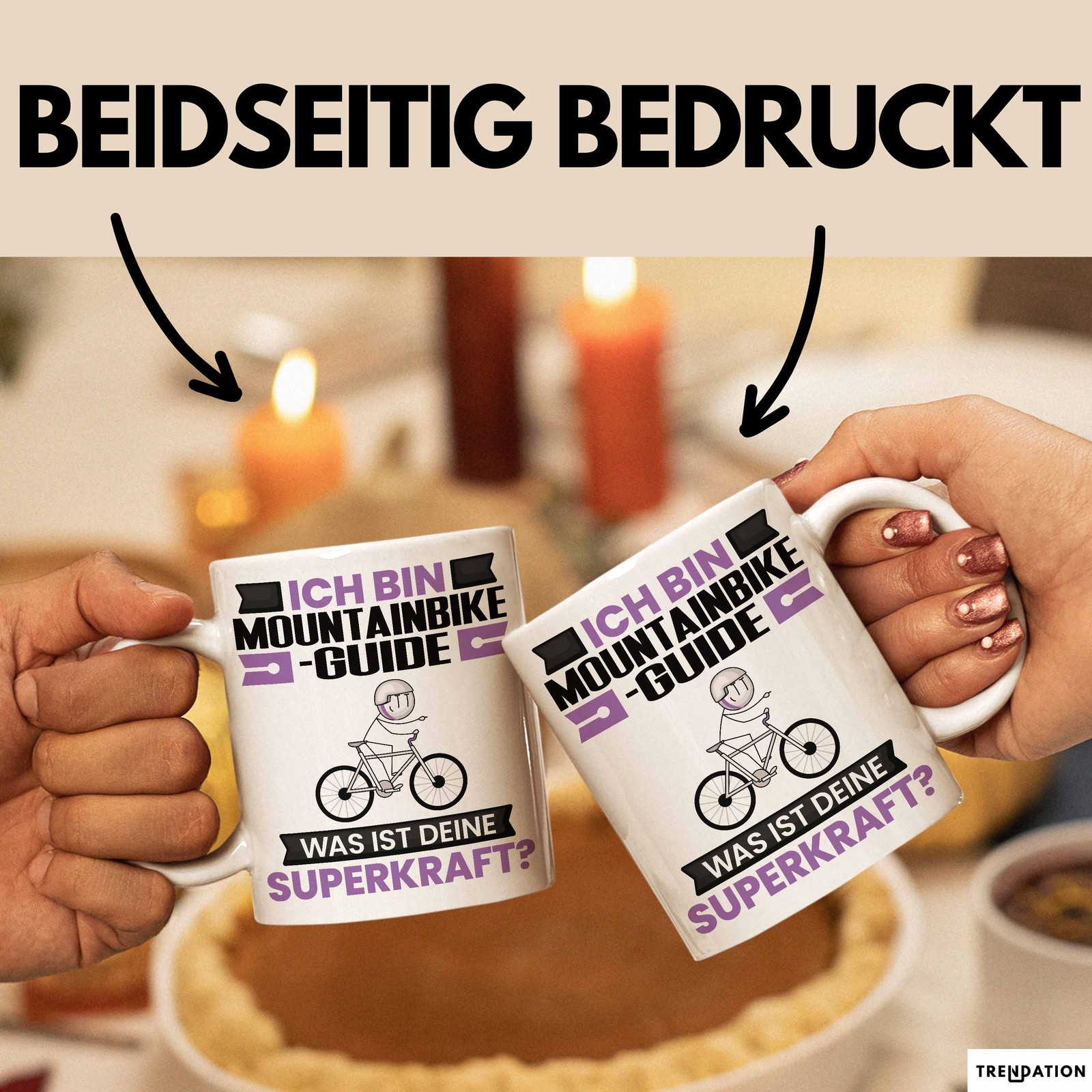 Tazza Guida Mountain Bike Regalo per Guida Mountain Bike Compleanno Divertente Spr foto 2