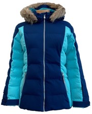 Spyder Girl's Zadie Insulated BLUE Ski Jacket 189, Size: 16