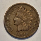 Nicer Low Mintage 1908 Indian Head Cent
