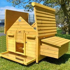 Betty CHICKEN COOP RUN HEN HOUSE POULTRY ARK HOME NEST BOX COUP COOPS