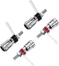 uxcell 4PCS Amplifier Terminal Connector Binding Post Push Quick Type 36mm...