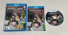 Minecraft Wii U Edition Nintendo Wii U 2016 Complete Manual Tested Game