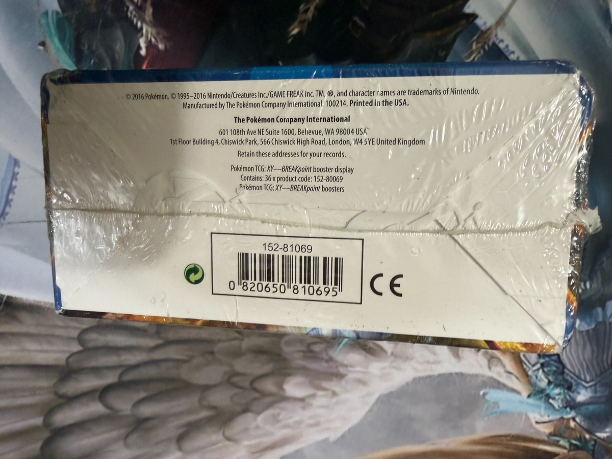 Pokémon Break point Sealed Booster Box for sale online
