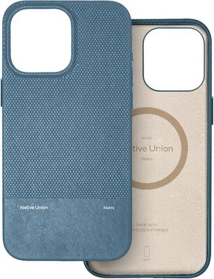 Native Union iPhone 15 Pro Case Re Classic mit MagSafe Ultra Robust - Navy
