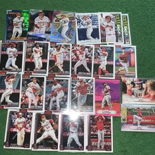23 Card Lot Los Angeles Angels Trout All Base + Parallels Inserts Topps 2026