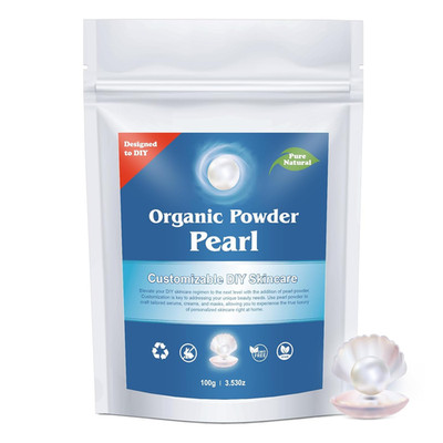 Freshwater Pearl Powder for DIY Skincare,Brightening,Pore Minimizer,Anti-Aging,1