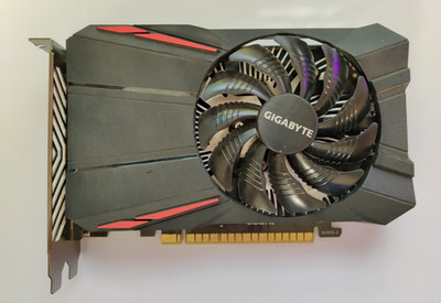 GIGABYTE GeForce GTX 1050 Ti D5 4GB GDDR5 Grafikkarte (GV-N105TD5-4GD)