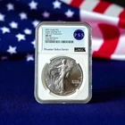 2021 Eagle S$1 Eagle Landing T-2 First T-2 Production MS70 First 400 boxes