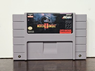 Mortal Kombat II SNES Super Nintendo Cartridge Only Tested Works