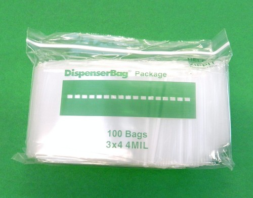 Reloc Zippit Reclosable Poly Bag, Zip Seal, 5 In L, 3 In W, 2 Mil Thick, Polyeth - Foto 8