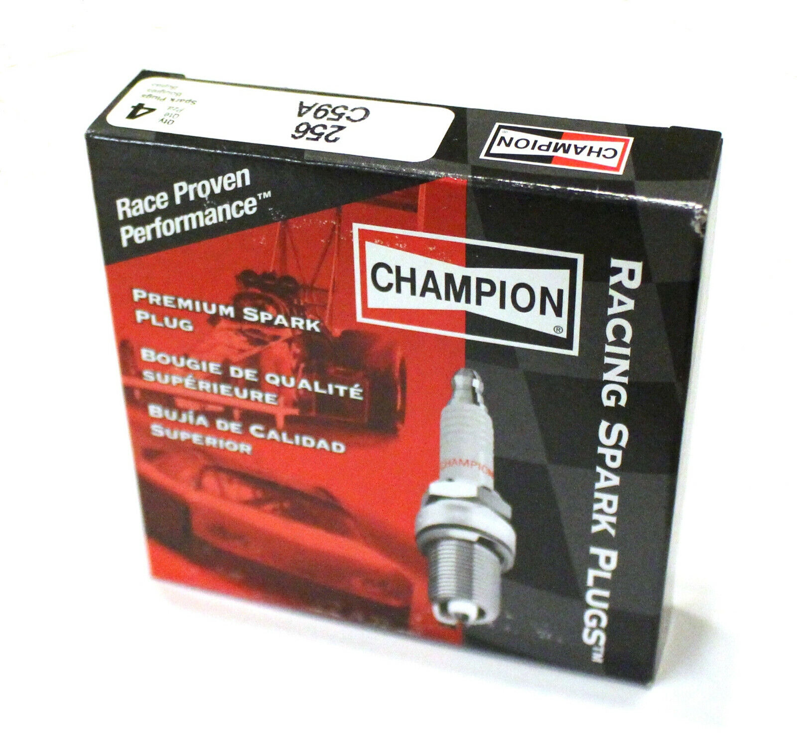 CHAMPION RACING Performance Spark Plugs N59DR 673 Set of 4