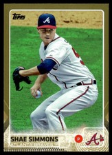 2015 Topps Gold #462 Shae Simmons /2015
