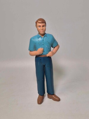 Vintage Lakeshore 1993 Community Block Play People Figur 13 cm
