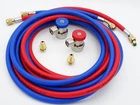 Service hose set for air conditioning service units R134a 3m with adapter