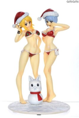 X-PLUS FAIRY TAIL Lucy Heartfilia & Yukino Agria Christmas Limited Ver. Figure