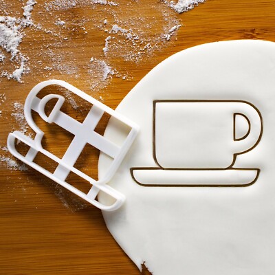 Kaffeetasse Ausstecher | Cafe Koffeinbereiter Espresso Artisan Barista Keks