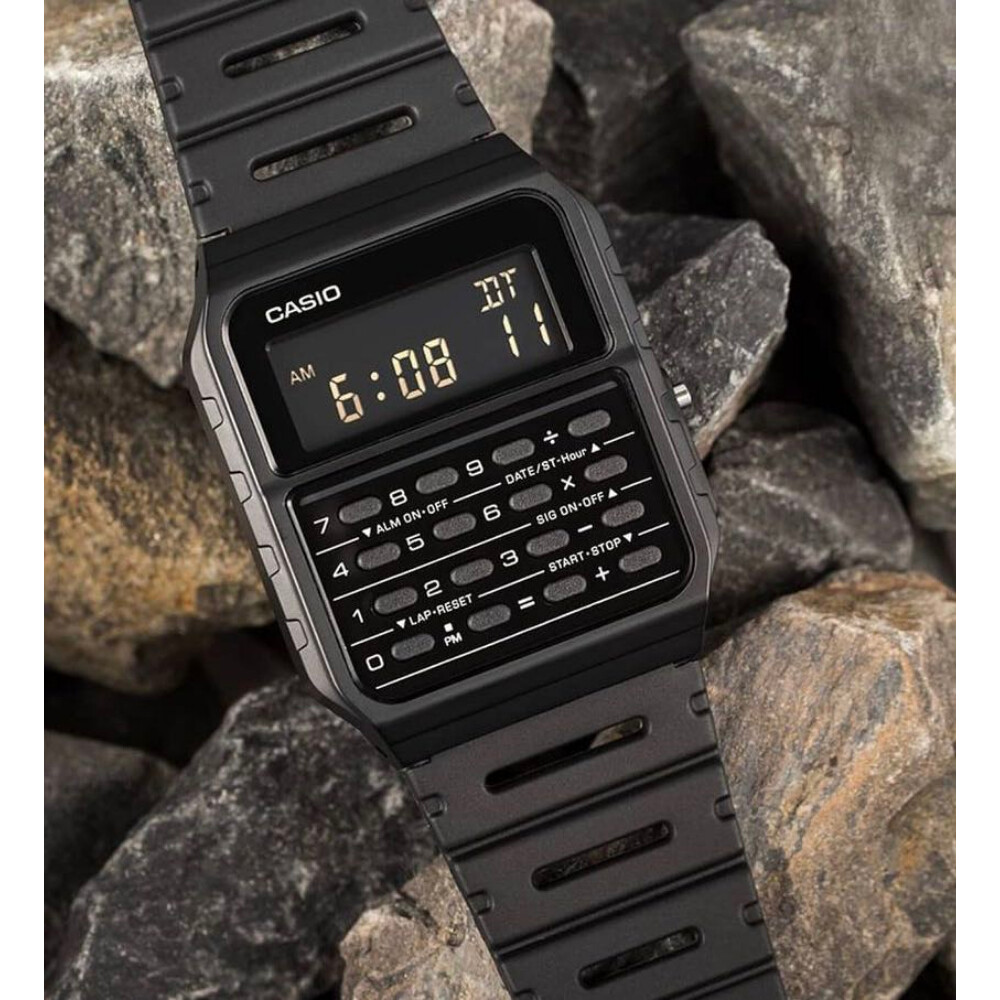 Casio CA-53WF-1BDF Unisex Data Bank Calculator Watch