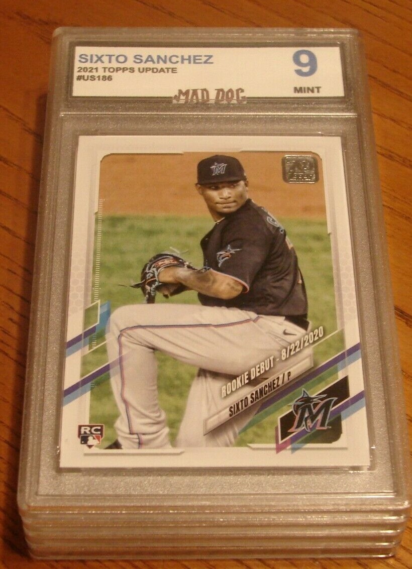 Sixto Rc 2021 Topps Update Series - Rookie Debut #US186 Sixto Sanchez (RC) for ...
