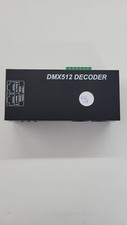 AMKI DMX512 LED Decoder Controller for RGB Tape Strip Light Dimmer4 Chnnel Rea