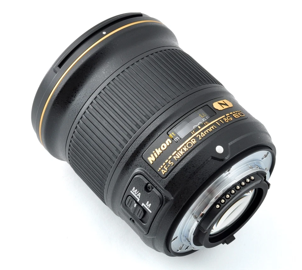 Nikon AF-S NIKKOR 24mm f/1.8G ED lente principal gran angular SWM con filtro ... - Imagen 3 de 4