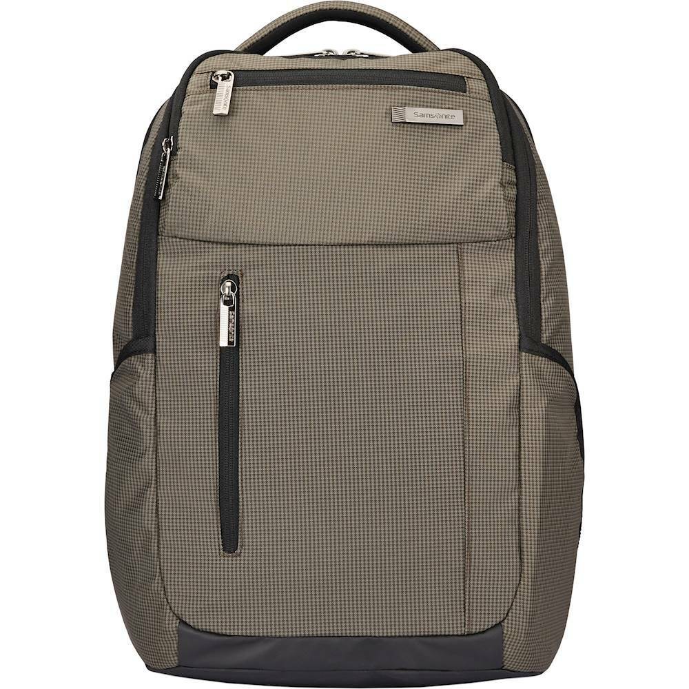 Samsonite - Tectonic Backpack for 15.6" Laptop - Black/Green