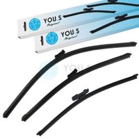 You.S Scheibenwischer WischerbläTter Wischer SET Vorne + Hinten FüR Audi Skoda