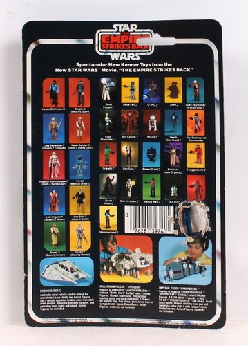 Figura de colección 1980 Star Wars Imperial Stormtrooper Hoth - Kenner - 31 reverso sin usar, en caja - Imagen 2 de 2