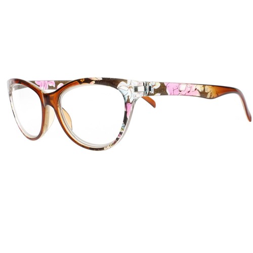 Women Multi-Color Cat Eye Flower Full Frame Reader Reading Glasses +1.00 ~ +4.00 - Bild 7 von 12