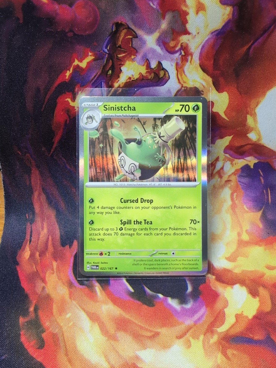 Pokmon Twilight Masquerade SINISTCHA 022/167 Foil Rare New NM Rare Hard to Find | eBay Pokmon Twilight Masquerade SINISTCHA 022/167 Foil Rare New NM Rare Hard to Find | eBay