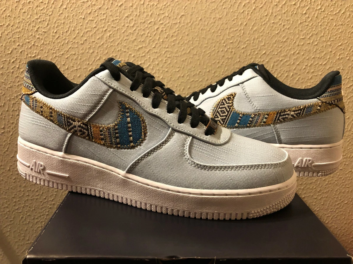 Nike Air Force 1 '07 LT Armory Blue Closer Look