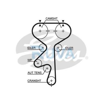Fits Vectra Omega Astra Calibra Cavalier Lacetti Tacuma Ruva Timing Cam Belt