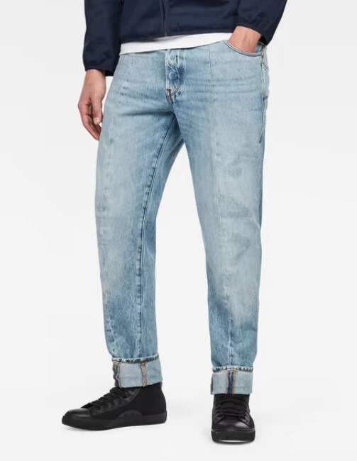 Jeans G Star Lanc 3D Tapered Lt Aged Restored 86 Size W31 L32