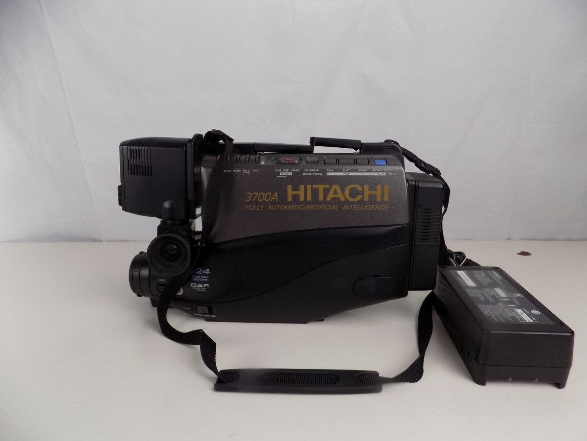 Hitachi ビンテージ レトロ VM-3700A VHS ビデオカメラ Hitachi ビンテージ レトロ VM-3700A VHS ビデオカメラ - メルカリ