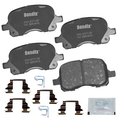 Disc Brake Pad Set-Priority One Ceramic BPR Bendix CFC741