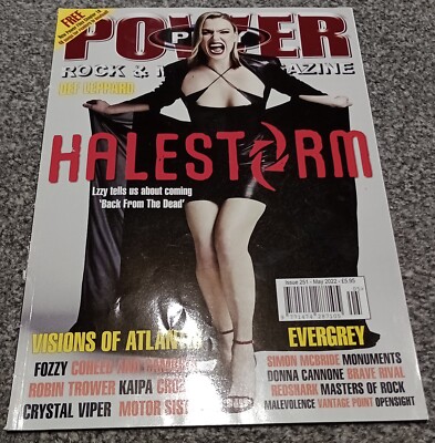 Power Play Rock & Metal Magazine (UK) - May 2022 - Halestorm - Lzzy Hale