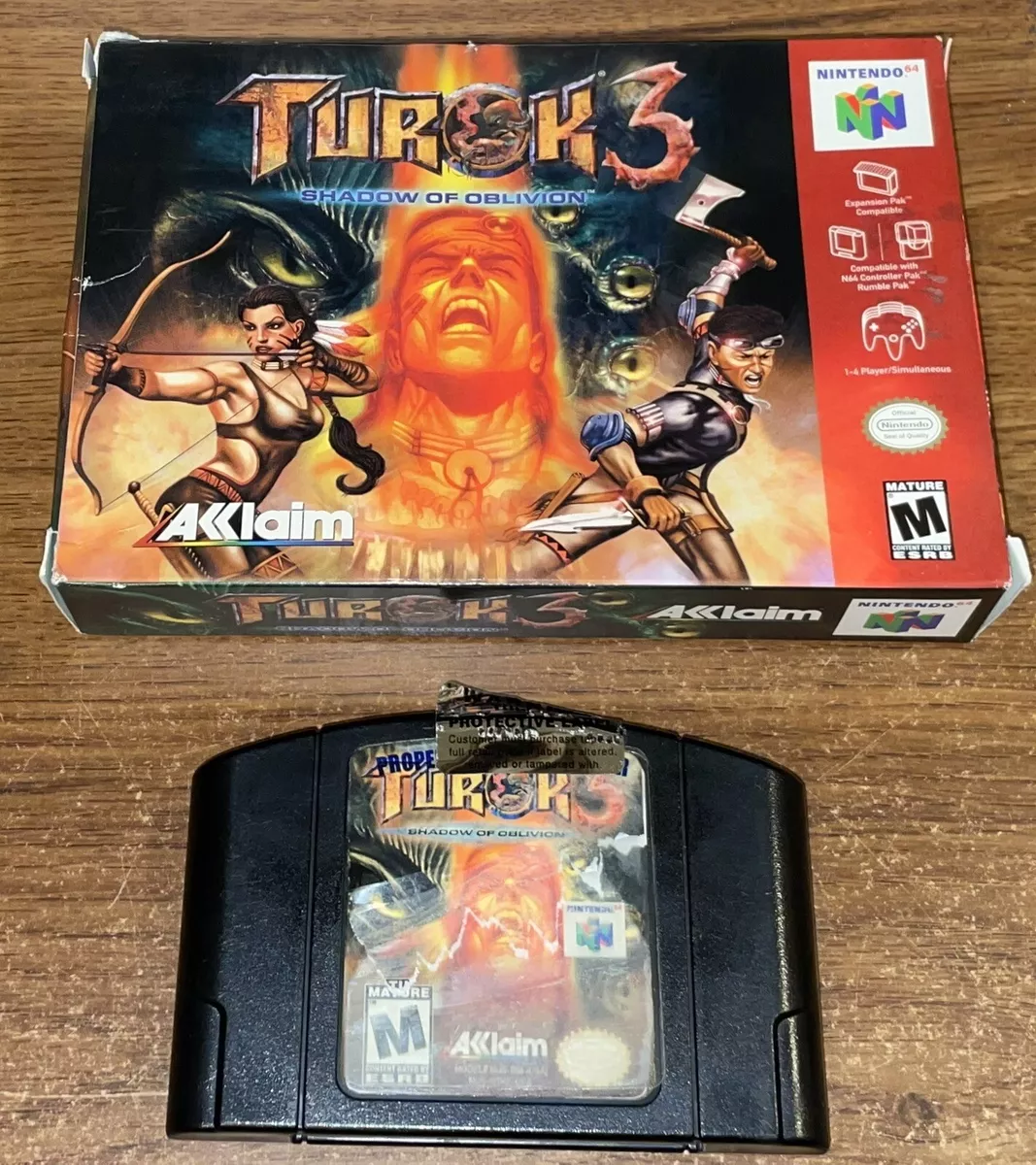 Turok 3 n64 sale