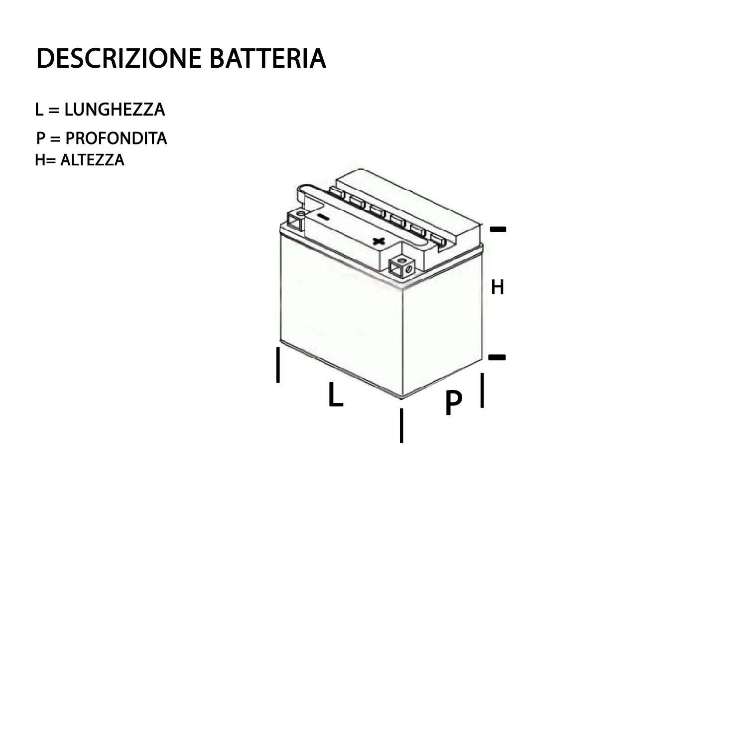 BATTERIA PER MAJESTIC ZEFIRO 28 - ZEFIRO 38