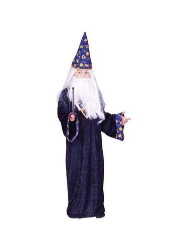 Child Black Magic Wizard Costume - 第 1/2 張圖片