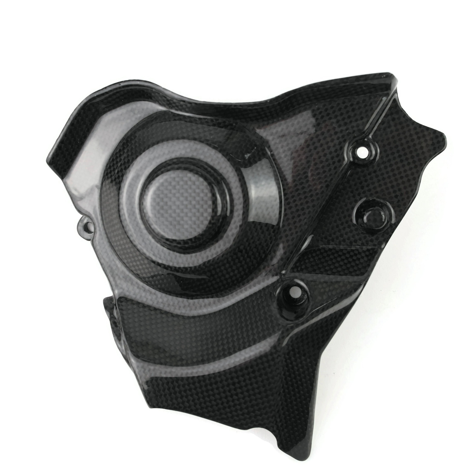 Cache pignon carbone Aprilia RSV4 ultra léger en fibre de carbone sergé