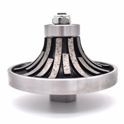 B30 30 mm Halb Bullnose Sintersegment Diamant Profil Bohrkrone Stein / Beton M14