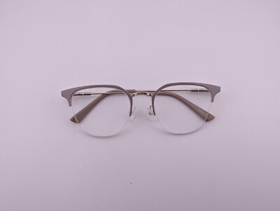 Jill Stuart Eyeglasses, Frames Only, JS445-1, 51-20-140, Metal, Light Gray