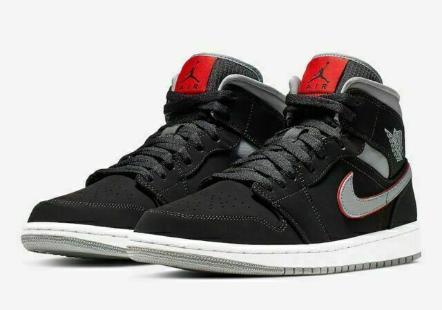 Size 8.5 - Jordan 1 Mid Black Grey for 