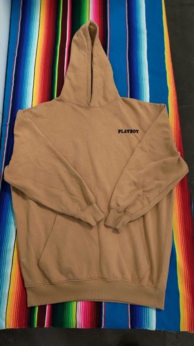 Missguided Playboy Magazine Lips Graphic Hoodie Size 12 Oversized