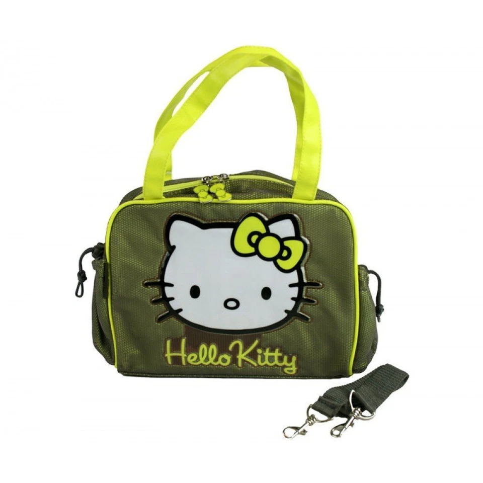 Sanrio Hello Kitty Handtasche Schultertasche Tasche green