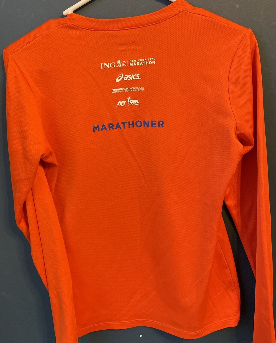 2012 New York City Marathon Shirt Asics Marathoner