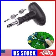 Golf Shoe Spike Wrench Kit Golf Shoes Cleats Ratchet Key Handle Replacement Tool