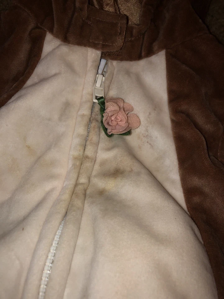 NUEVO CON ETIQUETAS Going Wild Bebé Niña Bebé Ciervo Halloween Disfraz Peluche Suave Terciopelo 6-9 Mo Foto 2 de 4